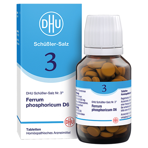 BIOCHEMIE DHU 3 Ferrum phosphoricum D 6 Tabletten 200 Stück N2