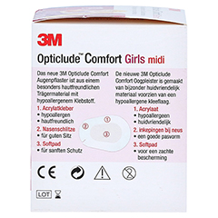 Opticlude 3M Comfort Disney Pflaster Girls midi 50 Stck - Rechte Seite