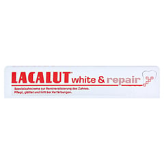 Lacalut White & repair Zahncreme 75 Milliliter - Vorderseite