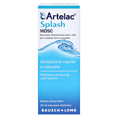 ARTELAC Splash MDO Augentropfen 1x10 Milliliter - Vorderseite