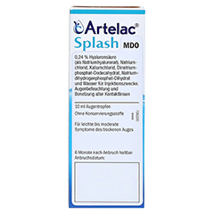ARTELAC Splash MDO Augentropfen 1x10 Milliliter - Rückseite