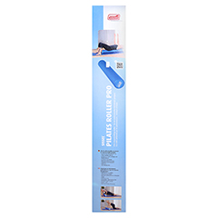 SISSEL Pilates Roller Pro 90 cm blau inkl.Übu.Post 1 Stück - Vorderseite
