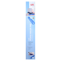 SISSEL Pilates Roller Pro 90 cm blau inkl.Übu.Post 1 Stück - Linke Seite