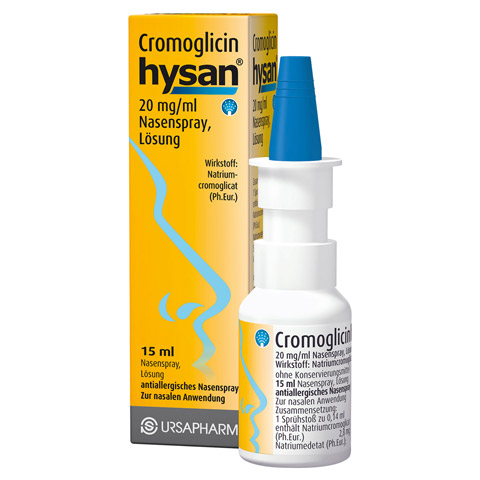 CROMOGLICIN hysan Nasenspray 15 Milliliter N1