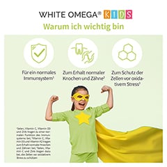 WHITE OMEGA Kids Immun Weichkapseln 90 Stck - Info 1