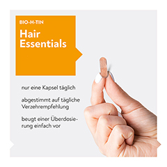 BIO-H-TIN Hair Essentials Mikronhrstoff-Kapseln 30 Stck - Info 1