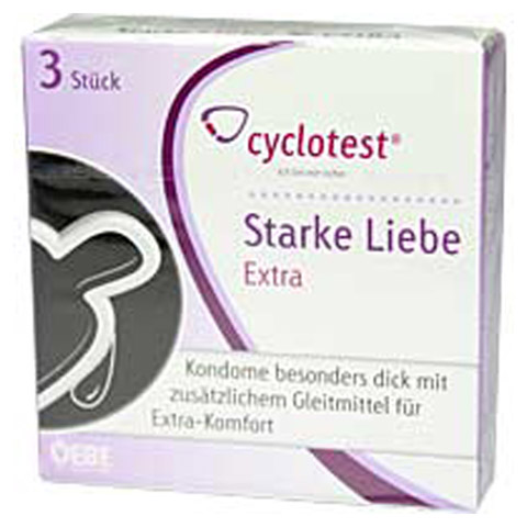 CYCLOTEST Kondome Stark Extra 3 Stck