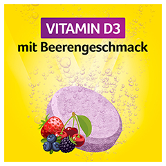 VIGANTOLVIT 2000 I.E. Vitamin D3 Brausetabletten 60 Stck - Info 1