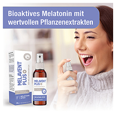 MELAVENT PLUS Spray Melatonin Baldrian Lavendel 30 Milliliter - Info 1