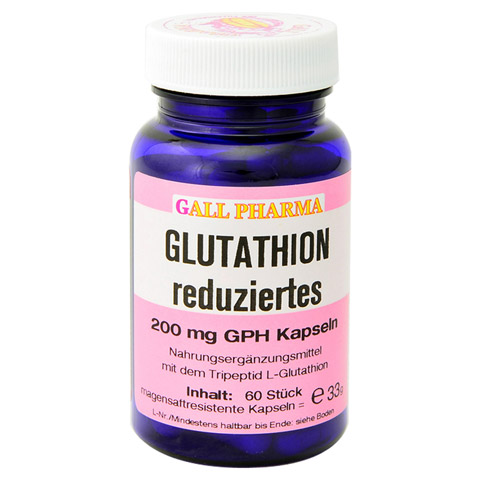 GLUTATHION REDUZIERT 200 mg Kapseln 60 Stck