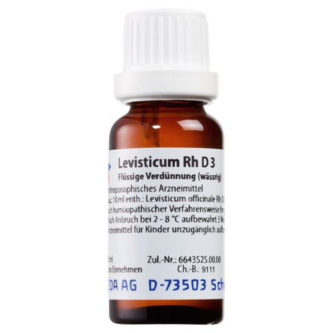 LEVISTICUM RH D 3 Dilution 20 Milliliter N1