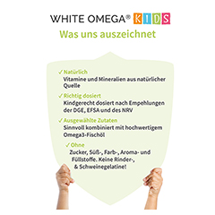 WHITE OMEGA Kids Immun Weichkapseln 90 Stck - Info 2
