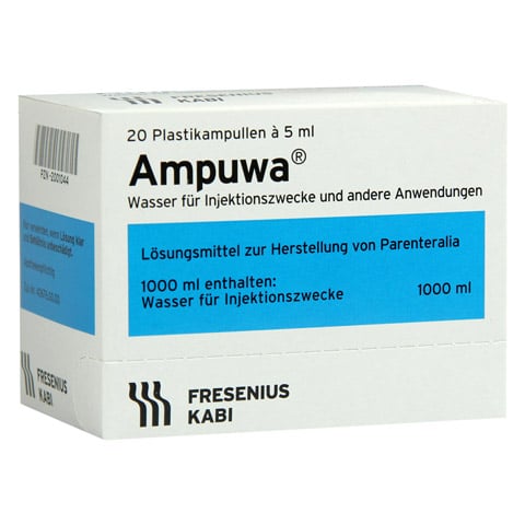 AMPUWA Plastikamp. Injektions-/Infusionslösung 20x5 Milliliter N3