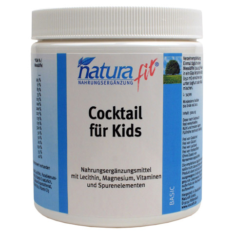 NATURAFIT Cocktail f.Kids Pulver 300 Gramm