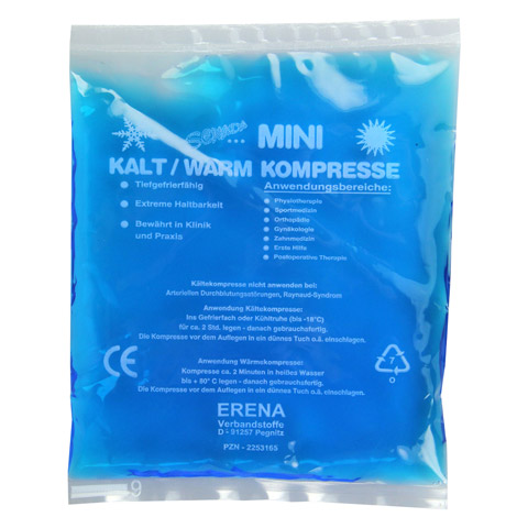SENADA Kalt-Warm Kompresse mini 10x10 cm 1 Stck