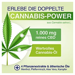 GELENCIUM Cannabis CBD Gel khlend Tube 100 Milliliter - Info 2