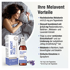 MELAVENT PLUS Spray Melatonin Baldrian Lavendel 30 Milliliter - Info 2