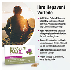 HEPAVENT Plus Leber Cholin Mariendis.Artisch.Kaps. 60 Stck - Info 2
