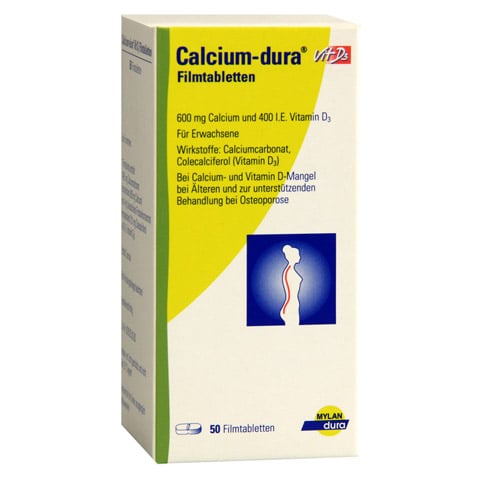 Calcium-dura Vit D3 50 Stück N2