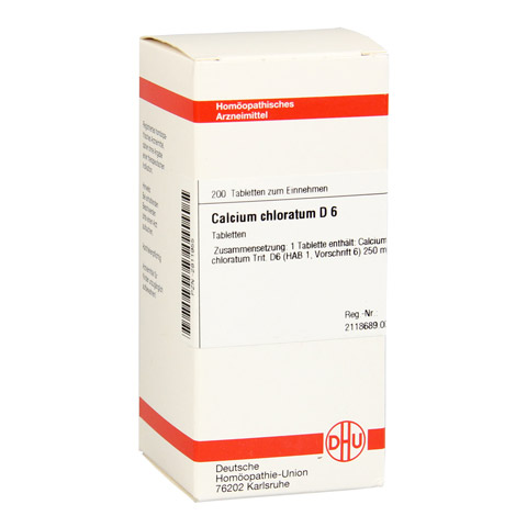 CALCIUM CHLORATUM D 6 Tabletten 200 Stck N2