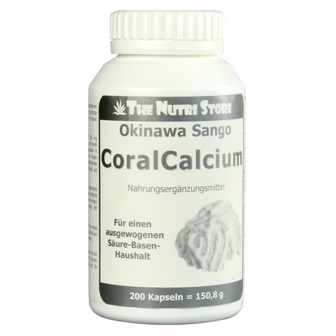 CORAL CALCIUM Kapseln 500 mg 200 Stück