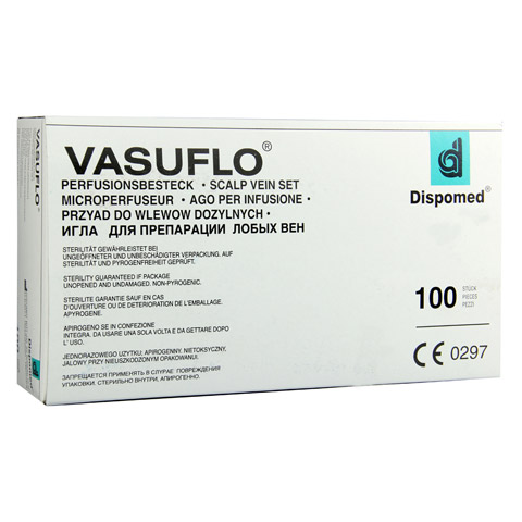 VASUFLO Perfusionsbesteck 23 G 0,6x19 100 Stck