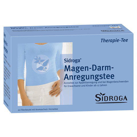 SIDROGA Magen-Darm-Anregungstee Filterbeutel 20x2.0 Gramm