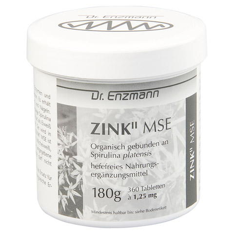 ZINK II MSE 1,25 mg Tabletten 360 Stück