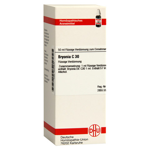 BRYONIA C 30 Dilution 50 Milliliter