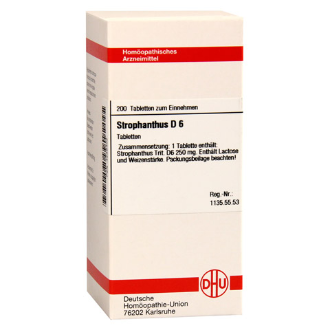 STROPHANTHUS D 6 Tabletten 200 Stck N2