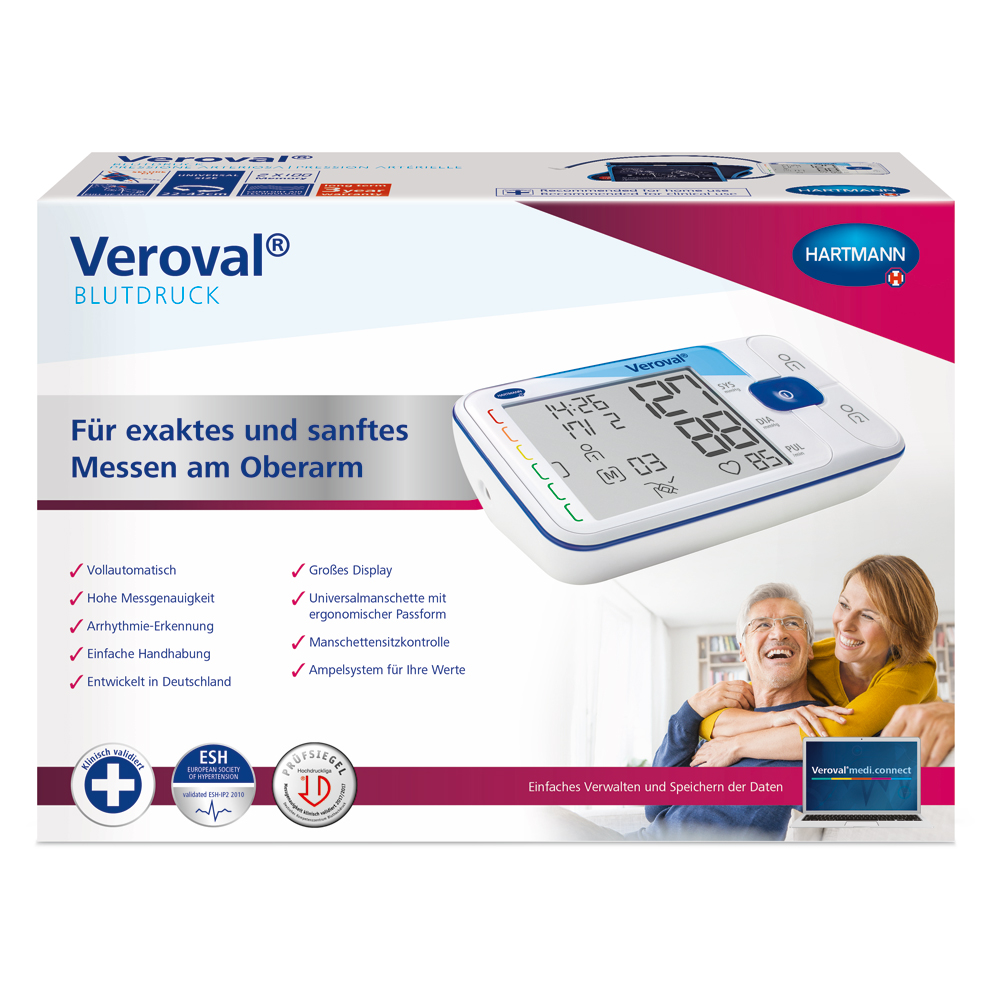 VEROVAL Oberarm-Blutdruckmessgerät 1 Stück