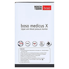 BOSO Medicus X vollautomatisches Oberarm Blutdruckmessgerät 1 Stück - Rechte Seite