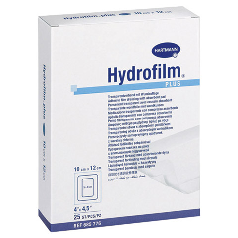 HYDROFILM Plus Transparentverband 10x12 cm 25 Stck