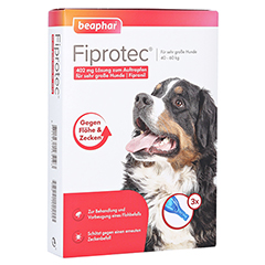 FIPROTEC 402 mg Lsung z.Auftr.f.sehr gr.Hunde 3x4.02 Milliliter
