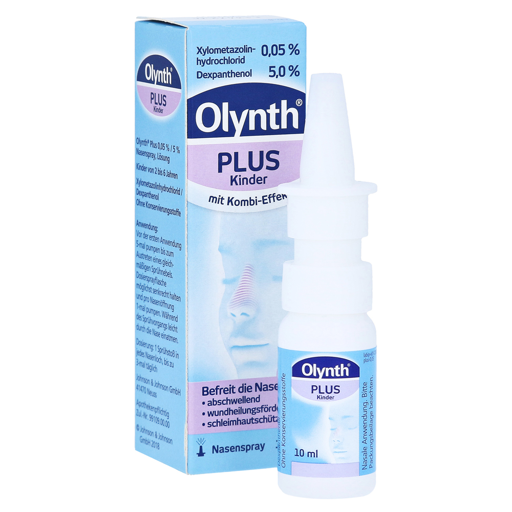 Olynth Plus 0,05%/5% Nasenspray 10 Milliliter
