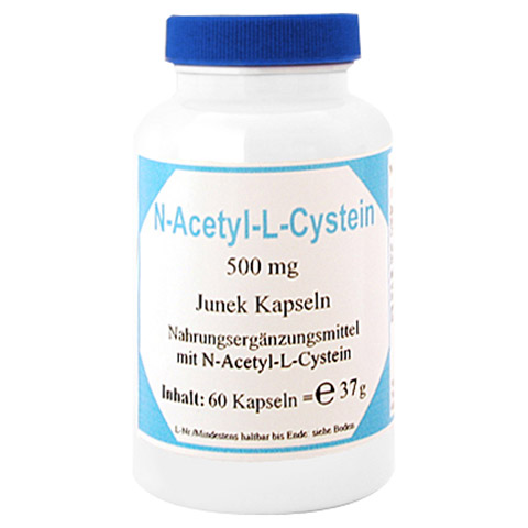 N-ACETYL-L-Cystein 500 mg Junek Kapseln 60 Stck