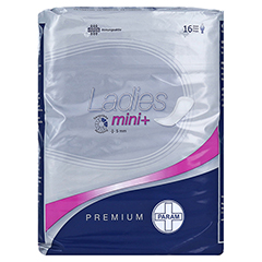 PARAM LADIES PREMIUM Inkontinenzvorlage mini+ 16 Stck - Vorderseite