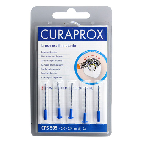 CURAPROX soft implant 505 2-5,5mm 5 Stück