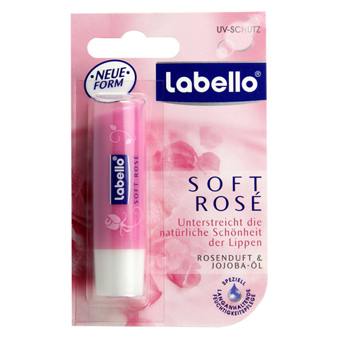 LABELLO Soft Rose Blister 1 Stck