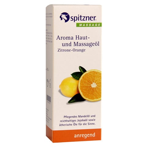 SPITZNER Haut- u.Massageöl Zitrone Orange 190 Milliliter