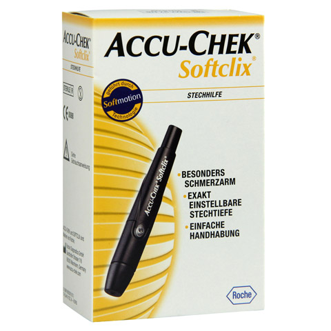 ACCU-CHEK Softclix schwarz 1 Stck