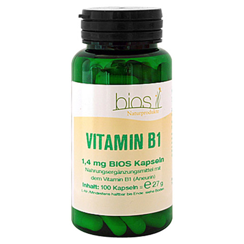 VITAMIN B1 1,4 mg Bios Kapseln 100 Stück