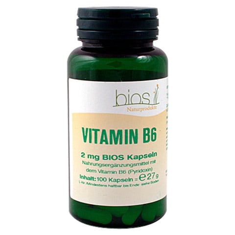 VITAMIN B6 2 mg Bios Kapseln 100 Stück