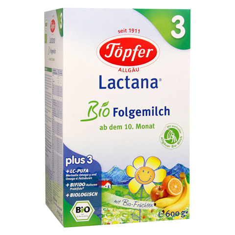 TPFER Lactana Bio 3 Pulver 600 Gramm