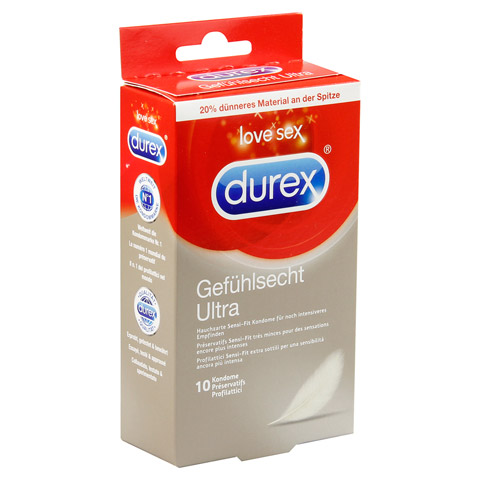 DUREX Gefhlsecht Ultra Kondome 10 Stck