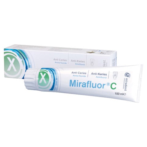 MIRADENT Zahncreme mirafluor C 100 Milliliter