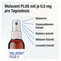 MELAVENT PLUS Spray Melatonin Baldrian Lavendel 30 Milliliter - Info 5