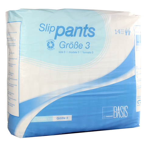 PARAM Slip Pants Basis Gr.3 14 Stück