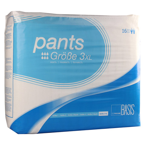 PARAM Pants Basis Gr.3 XL 16 Stück