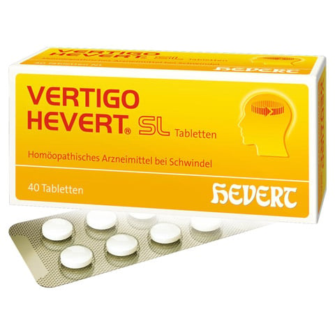 VERTIGO HEVERT SL Tabletten 40 Stück N1